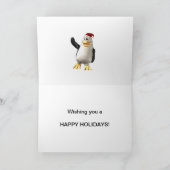 Pinguine Feiertagskarte (Innenseite)