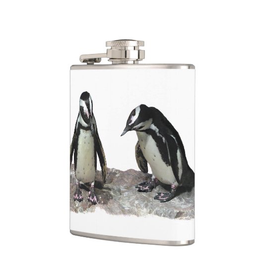 Pinguine Flachmann (Links)