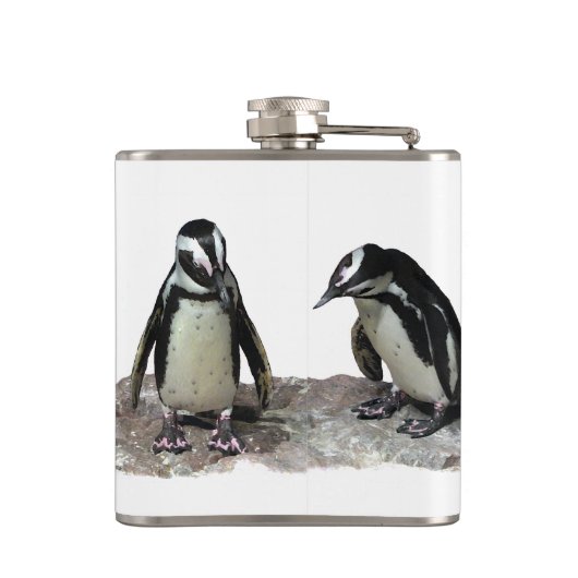Pinguine Flachmann (Rückseite)