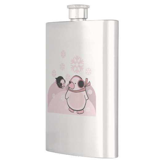 Pinguine Flachmann (Links)