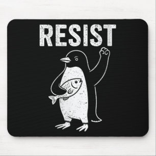 Pinguine-Frauenpinguine gegen Zölle widersetzen Pi Mousepad