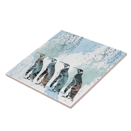 Pinguine Friends Forever Fliese (Seite)