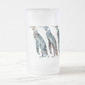Pinguine Friends Forever Mattglas Bierglas (Mittel)