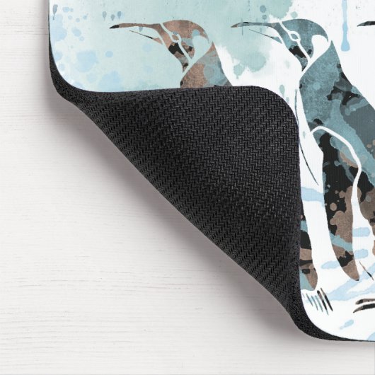 Pinguine Friends Forever Mousepad (Ecke)