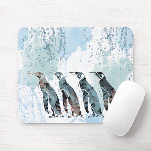 Pinguine Friends Forever Mousepad (Mit Mouse)