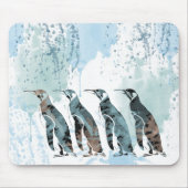 Pinguine Friends Forever Mousepad (Vorne)
