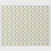 Pinguine für den Urlaub und Rentierwaschpapier Geschenkpapier (Flach)