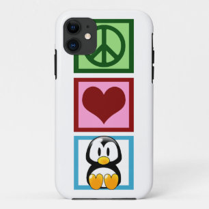 Pinguine für die friedliche Liebe iPhone 11 Hülle
