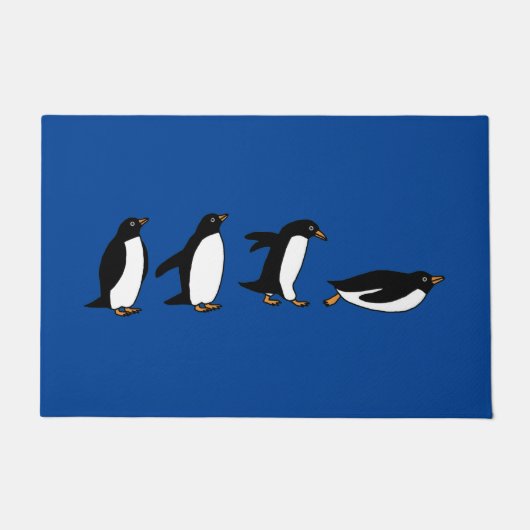 Pinguine Fußmatte (Vorderseite)