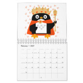 Pinguine ganzjährig kalender (Feb 2027)