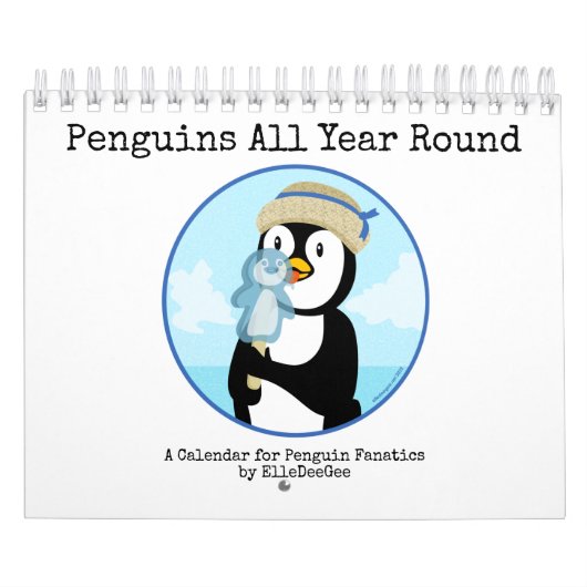 Pinguine ganzjährig kalender (Titelbild)