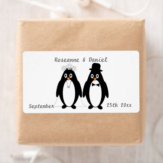 Pinguine-Gastgeschenk Hochzeit (Insitu)