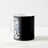 Pinguine gegen autoritäre Eishöhlen widerstehen ei Kaffeetasse (Vorderseite Links)