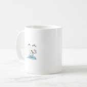 Pinguine gegen autoritäre Eislöcher Kaffeetasse (Vorderseite Links)