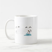 Pinguine gegen autoritäre Eislöcher Kaffeetasse (Links)