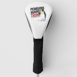 Pinguine gegen Trump gegen Trump USA Golf Headcover