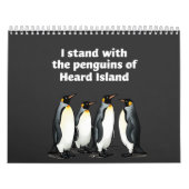 Pinguine gegen Zölle und Trump-Garten-Flagge Kalender (Titelbild)
