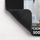 Pinguine gegen Zölle und Trumpf-Protesthänder Mousepad (Ecke)