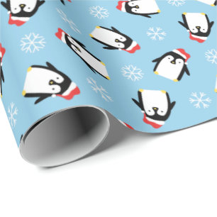 Pinguine Geschenkpapier