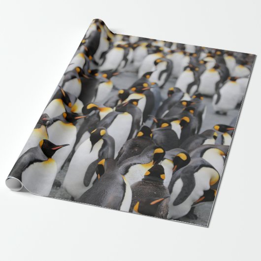 PINGUINE GESCHENKPAPIER (Ungerollt)