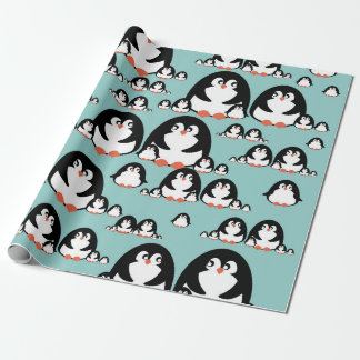 Pinguine Geschenkpapier