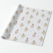 Pinguine Geschenkpapier (Ungerollt)