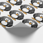 Pinguine Geschenkpapier (Ecke)