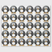 Pinguine Geschenkpapier (Flach)