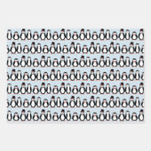 Pinguine - geschenkpapier set (Vorderseite)