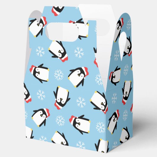 Pinguine Geschenkschachtel (Geöffnet)