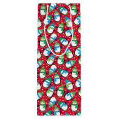 Pinguine Geschenktüte Für Weinflaschen (Rückseite)