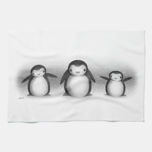 Pinguine Geschirrtuch (Horizontal)