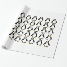 Pinguine Gift Wrap Wrapping Paper