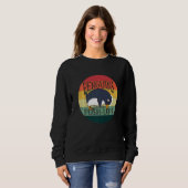 Pinguine Hate Push Ups Pinguin Sweatshirt (Vorne ganz)