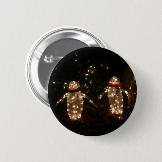 Pinguine Holiday Light Display Button (Vorne & Hinten)