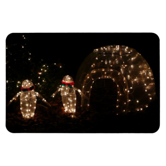 Pinguine Holiday Light Display Magnet (Horizontal)