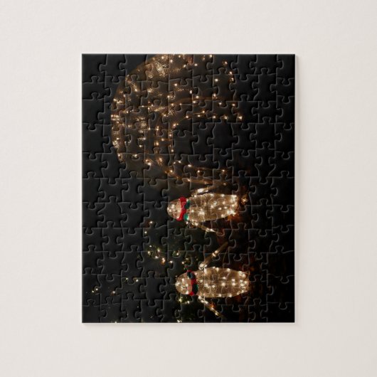 Pinguine Holiday Light Display Puzzle (Vertikal)