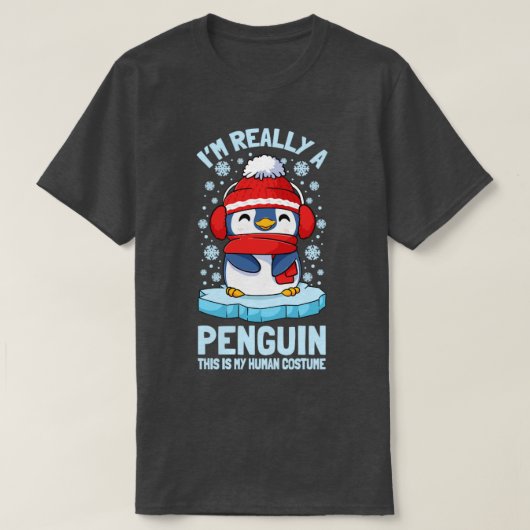 Pinguine Im wahrsten Sinne des Wortes A Pinguin6 T-Shirt (Design vorne)