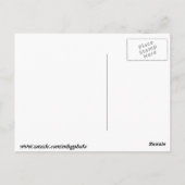 Pinguine im Zoo Postkarte (Rückseite)