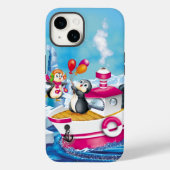 Pinguine in der Antarktis Case-Mate iPhone Hülle (Rückseite)