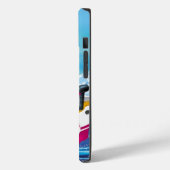 Pinguine in der Antarktis Case-Mate iPhone Hülle (Rückseite / Links)