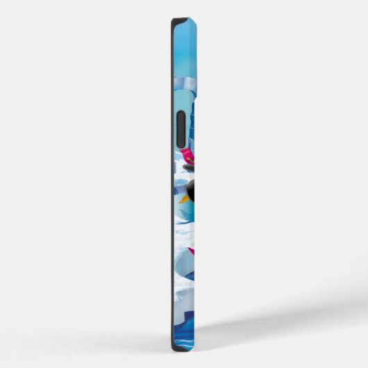 Pinguine in der Antarktis Case-Mate iPhone Hülle (Rückseite / Rechts)