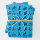 Pinguine in der Antarktis Geschenkpapier Set (Beispiel)