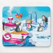 Pinguine in der Antarktis Mousepad (Vorne)