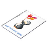 Pinguine in der Antarktis Notizblock (Linke Seite)