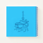 Pinguine in der Antarktis Notizbuch (Rückseite)