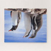 Pinguine in der Antarktis Puzzle (Horizontal)