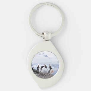 Pinguine in der Antarktis Schlüsselanhänger