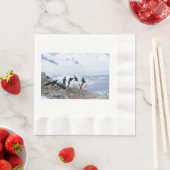 Pinguine in der Antarktis Serviette (Beispiel)
