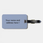 Pinguine in der Landschaft der Antarktis Gepäckanhänger (Rückseite horizontal)